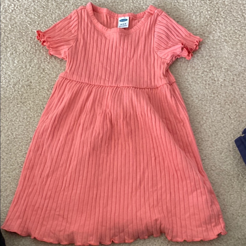 Old Navy Coral Kids Dress